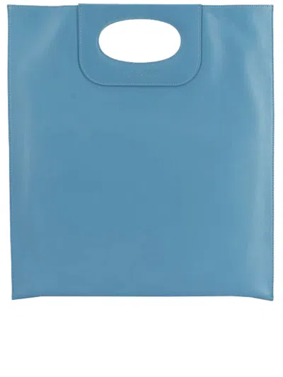 Gherardini Leather Strap In Blue