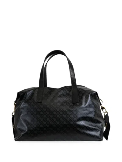Gherardini Logo-print Tote Bag In Black