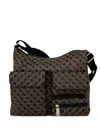 Gherardini Macadam-pattern Crossbody Bag In Brown