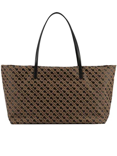 Gherardini Medium Cabas Bags In Brown