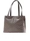 Gherardini Medium Patterned Leather Top Handle Bag In Brown