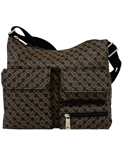 Gherardini Medium Pocket Satchel Bags In Brown