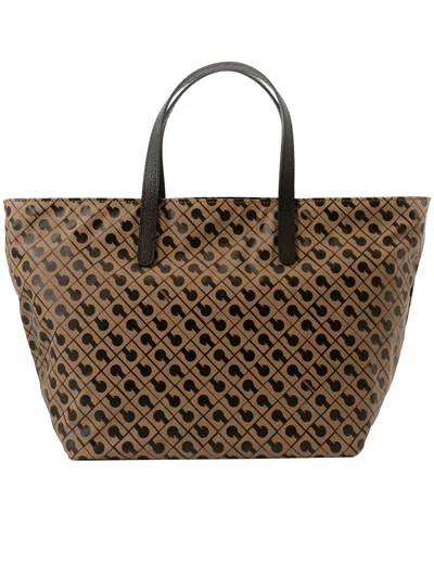 Gherardini Medium Shopper In Brown