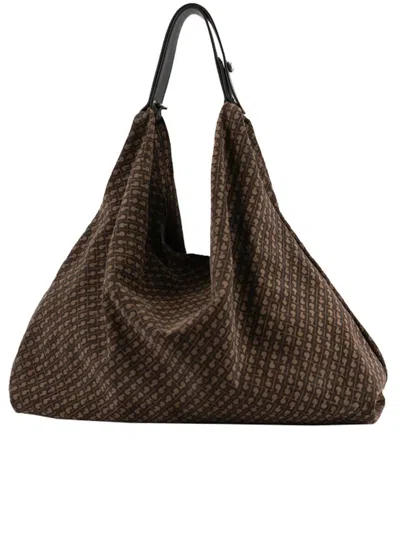 Gherardini Medium Shoulder Bags In Brown