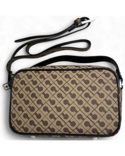 Gherardini Moka Women's Handbag Fabric Millerighe Brown - Ghb0199-mok