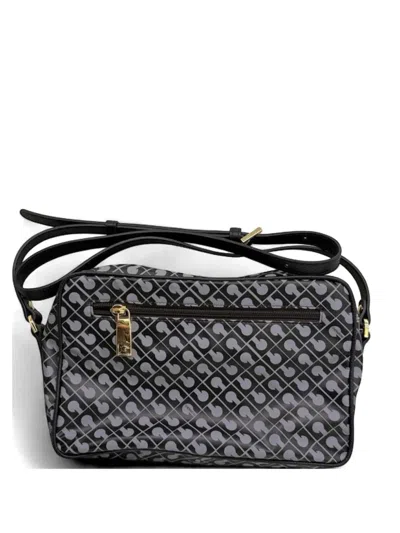 Gherardini Monogram-print Cross Body Bag In Neutral