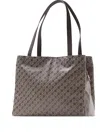 Gherardini Pattern Tote Bag In Gray