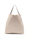 Gherardini Patterned Tote Bag In Neutral
