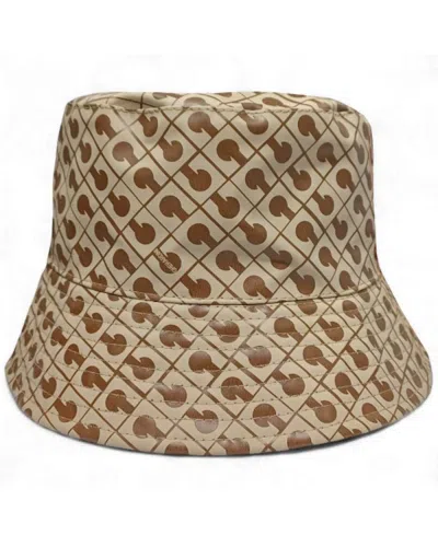 Gherardini Softy Fabric Burro Tobacco Rain Hat Ghc0100-tabbur In Brown