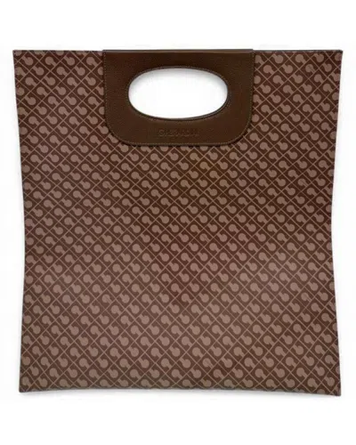Gherardini Softy Women's Bag Chestnut Fabric Softy In Brown