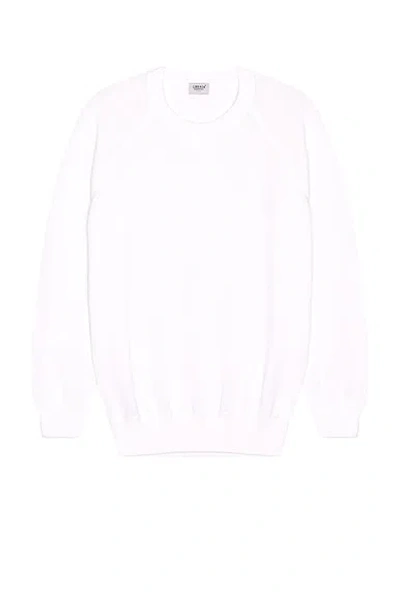 Ghiaia Cashmere Cotton Raglan Crewneck In Latte