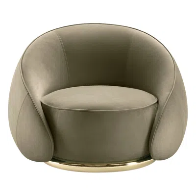 Pre-owned Ghidini 1961 Abbracci Gray Armchair By Lorenza Bozzoli