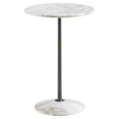 Pre-owned Ghidini 1961 Arnold Tall Side Table By Paolo Rizzato In Gray