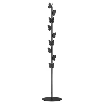 Pre-owned Ghidini 1961 Butterfly Brass Black Coatrack By Richard Hutten
