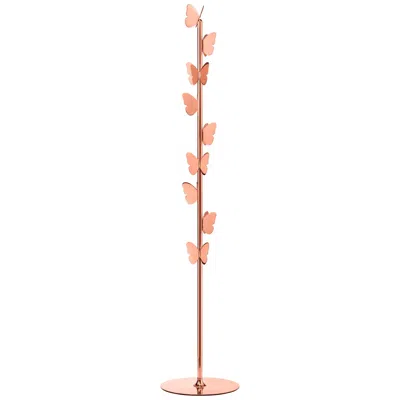 Pre-owned Ghidini 1961 Butterfly Coatrack In Copper By Richard Hutten In Orange