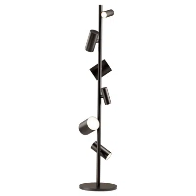 Pre-owned Ghidini 1961 Cancan Floor Lamp By Johanna Grawunder In Black