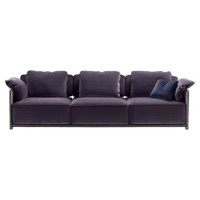 Pre-owned Ghidini 1961 Dodo Purple Sofa By Stefano Giovannoni