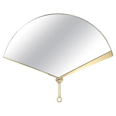 Pre-owned Ghidini 1961 Fan Mirror By Studio Ito In Gray