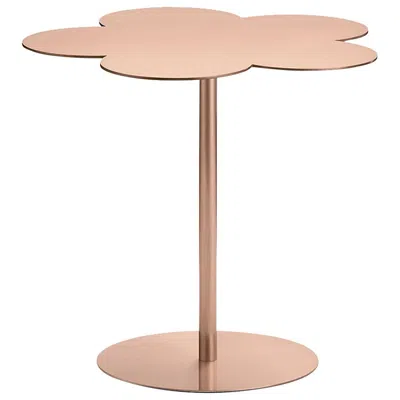 Pre-owned Ghidini 1961 Flowers Copper Small Side Table By Stefano Giovannoni In Sand