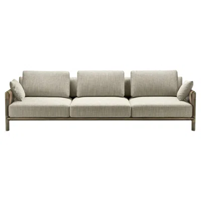 Pre-owned Ghidini 1961 Frame 3-seater Gray Sofa By Stefano Giovannoni