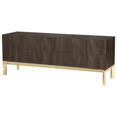 Pre-owned Ghidini 1961 Frame Dining Cabinet In Bolivar Wood By Stefano Giovannoni In Multi