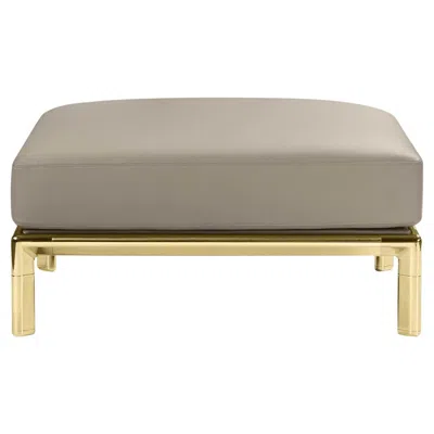 Pre-owned Ghidini 1961 Frame Ottoman By Stefano Giovannoni In Brown