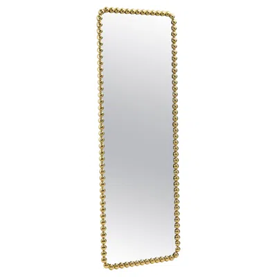 Pre-owned Ghidini 1961 Gioiello Freestanding Rectangular Mirror By Nika Zupanc In Gray