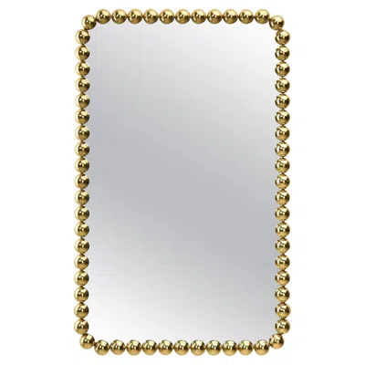 Pre-owned Ghidini 1961 Gioiello Small Rectangular Mirror By Nika Zupanc In Gray