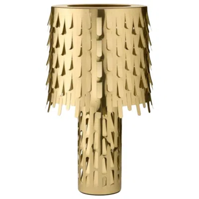 Pre-owned Ghidini 1961 Italy  Brass Table Lamp Designed By Campana Brothers In Sand