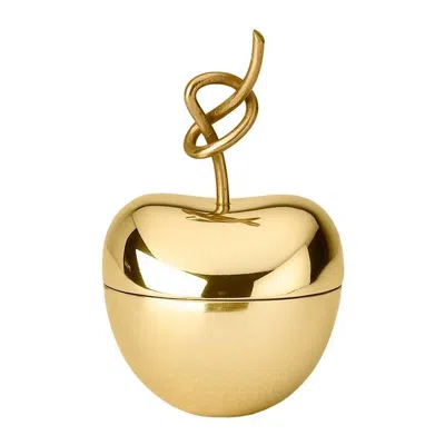 Pre-owned Ghidini 1961 Knotted Cherry Jewelry Box Designed By Nika Zupanc For Ghidini, 1961 In Orange