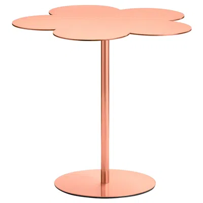 Pre-owned Ghidini 1961 Large Flowers Coffee Side Table In Copper By Stefano Giovannoni In Orange