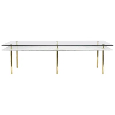 Pre-owned Ghidini 1961 Legs Table In Calcatta Marble By Paolo Rizzato In Gray