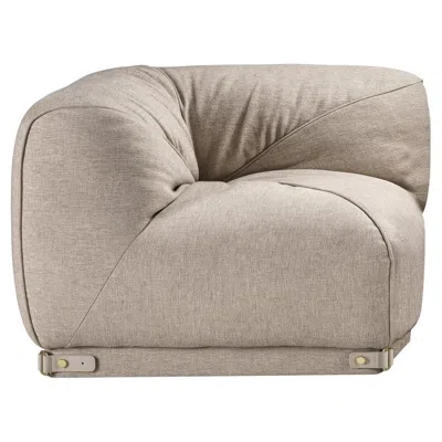 Pre-owned Ghidini 1961 Leisure Terminal Beige Modular Sofa By  In Brown