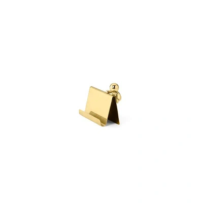 Ghidini 1961 Omini - Cards Holder Polished Brass