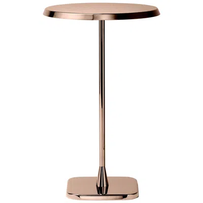 Pre-owned Ghidini 1961 Opera Large Round Table In Stainless Steel By Richard Hutten In Sand