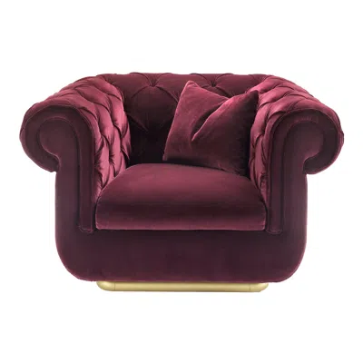 Pre-owned Ghidini 1961 Opera Purple Armchair By Stefano Giovannoni
