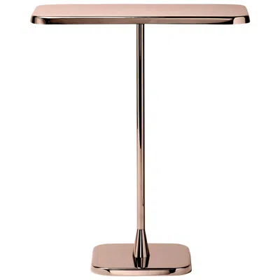Pre-owned Ghidini 1961 Opera Rectangular Table In Copper Bronze Finish In Sand