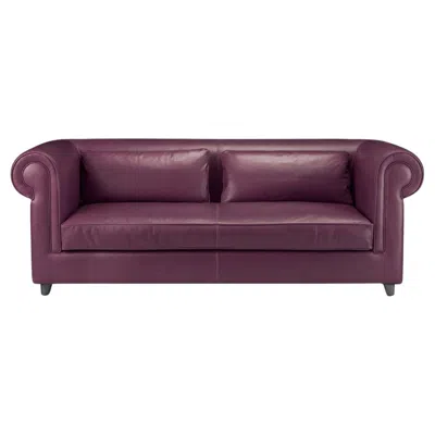 Pre-owned Ghidini 1961 Portofino 2-seater Purple Sofa By Stefano Giovannoni