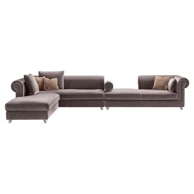 Pre-owned Ghidini 1961 Portofino Gray Sofa By Stefano Giovannoni #1