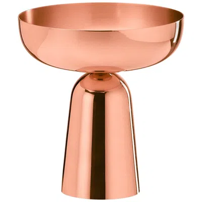 Pre-owned Ghidini 1961 Short Flirt Collection Vase In Copper By Noè Duchaufour-lawrence In Orange