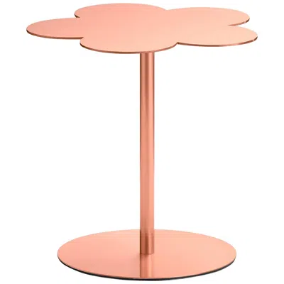 Pre-owned Ghidini 1961 Small Flowers Coffee Side Table In Copper By Stefano Giovannoni In Orange