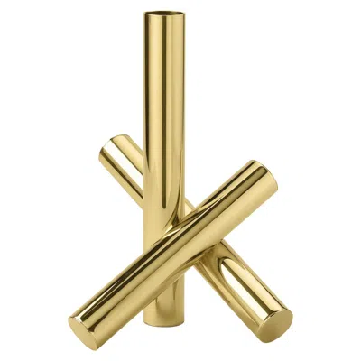 Pre-owned Ghidini 1961 Sticks Candle Holder By Campana Brothers In Sand