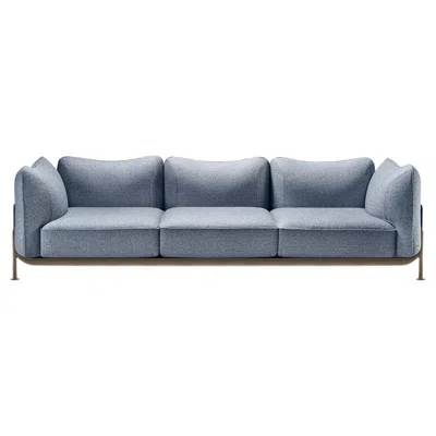 Pre-owned Ghidini 1961 Tasca Blue Sofa By