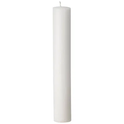 Pre-owned Ghidini 1961 "there" Push Pin White Candle