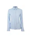 Ghirardelli Camicia Classica Elasticizzata Azzurra