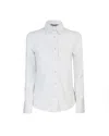 Ghirardelli Camicia Classica Elasticizzata Bianca
