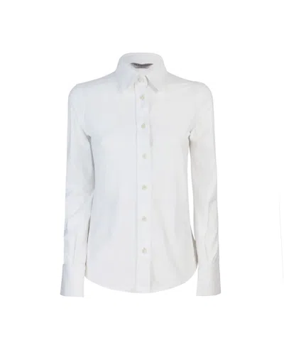Ghirardelli Camicia Classica Elasticizzata Bianca