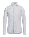 Ghirardelli Man Shirt Beige Size 15 ¾ Polyamide, Elastane
