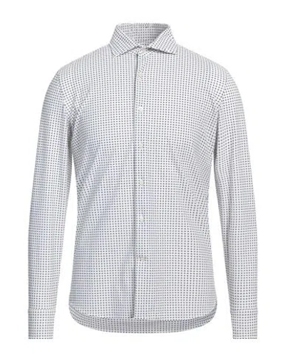 Ghirardelli Man Shirt Beige Size 15 ¾ Polyamide, Elastane In Beige