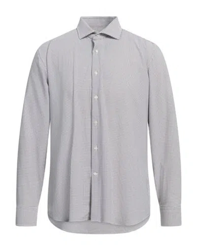 Ghirardelli Man Shirt Black Size 17 ½ Polyamide, Polyester